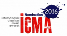Sechs GENUIN-Aufnahmen für den ICMA 2016 nominiert Sechs GENUIN-Aufnahmen für den ICMA 2016 nominiert