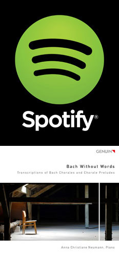 Spotify-Durchbruch: GENUIN-CD „Bach Without Words“ über 2 Millionen Mal gehört Spotify-Durchbruch: GENUIN-CD „Bach Without Words“ über 2 Millionen Mal gehört