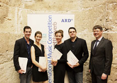 ARD-Musikwettbewerb: GENUIN vergibt Sonderpreis an Aris Quartett ARD-Musikwettbewerb: GENUIN vergibt Sonderpreis an Aris Quartett
