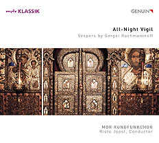 "All-Night Vigil" vom MDR Rundfunkchor in der Spotify Playlist "Top Classical of 2017"