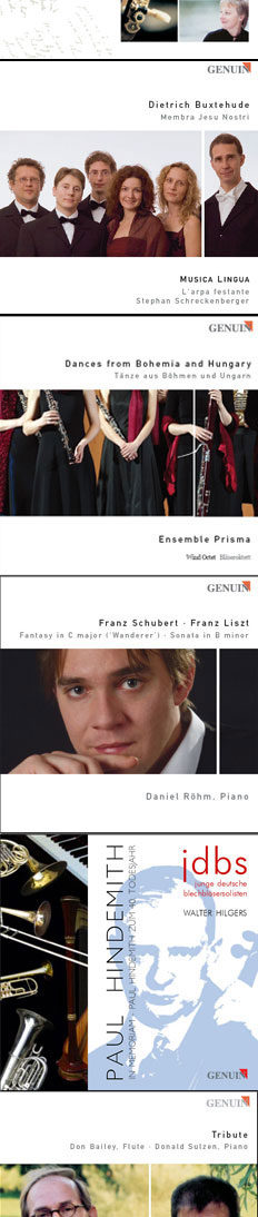 19 GENUIN-CDs zum Spezial-Preis von je 9,90 Euro 19 GENUIN-CDs zum Spezial-Preis von je 9,90 Euro