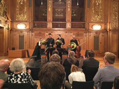Rückblick: GENUIN-Präsentationskonzert „Frisch gepresst“ mit dem Eliot Quartett Rückblick: GENUIN-Präsentationskonzert „Frisch gepresst“ mit dem Eliot Quartett