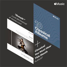 GENUIN-CD "female" unter den Top 10 bei Apple Music