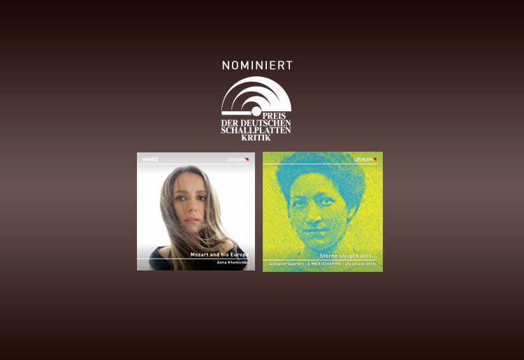 Two CDs are nominated for the German Record Critics' Award