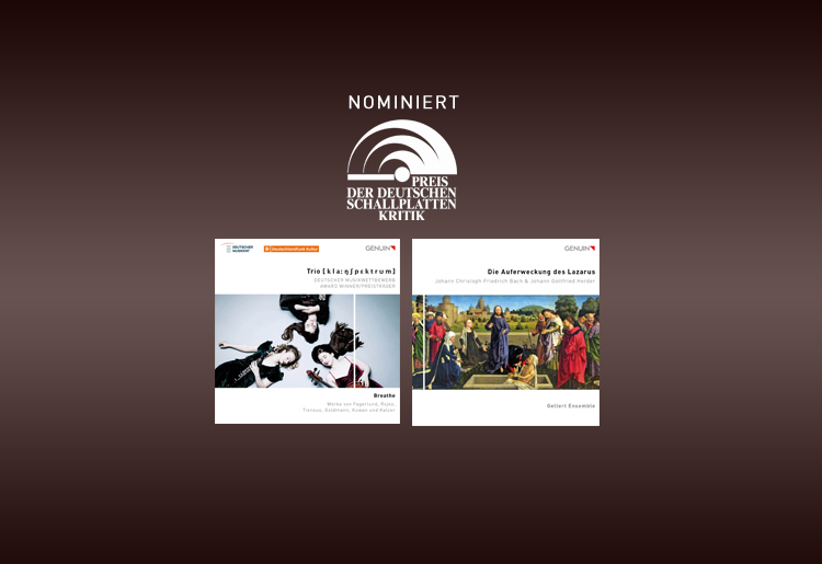 Two CDs are nominated for the German Record Critics' Award